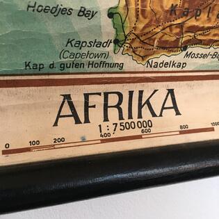 Landkarte Afrika
