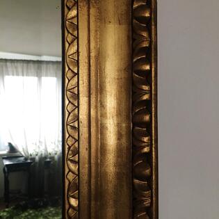 Großer Antiker Spiegel vergoldet