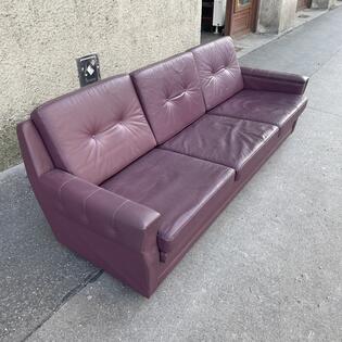 Ledersofa 70s