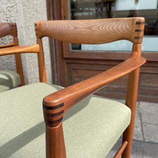 Dänischer Teak Stuhl HW Klein für Bramin