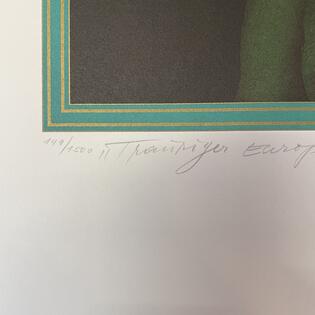 Rudolf Hausner „Trauriger Europäer“