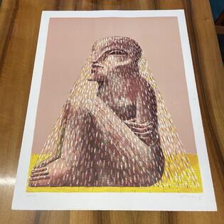 Horst Antes „sitzende Figur“