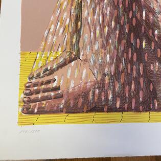 Horst Antes „sitzende Figur“