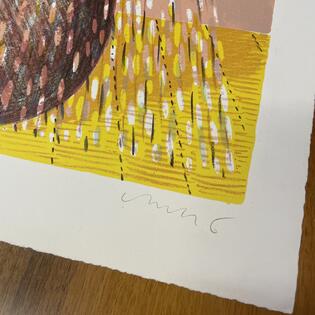 Horst Antes „sitzende Figur“