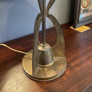 Jugendstil Tischlampe