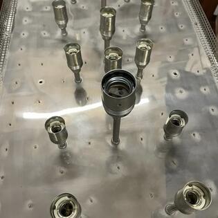 Tulipan Pyramide Kalmar Deckenleuchte