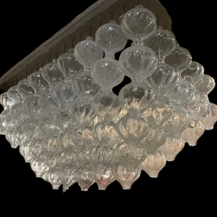 Tulipan Pyramide Kalmar Deckenleuchte