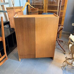 Schuhk&auml;stchen Teakholz