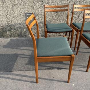 4 St&uuml;hle Teakholz