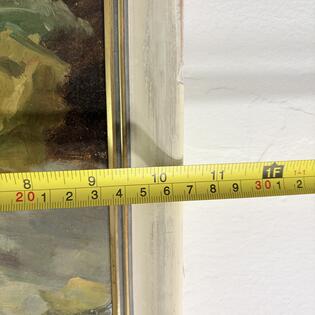 Blumenstrau&szlig; &Ouml;l auf Karton