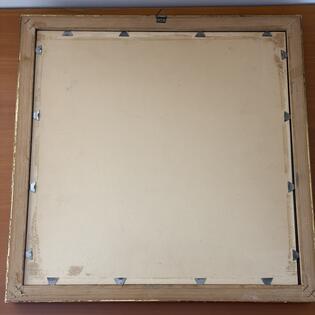 Gem&auml;lde einer Silberdistel