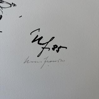 Hans Fronius Litographie