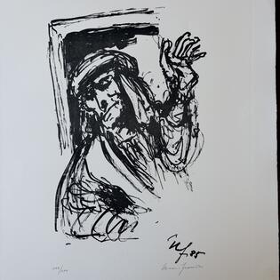 Hans Fronius Litographie