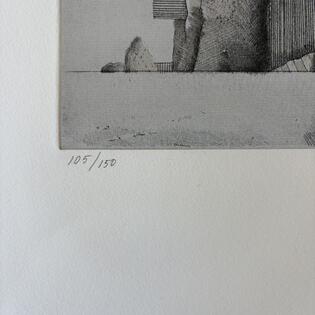 Karl Korab - Lithographie 