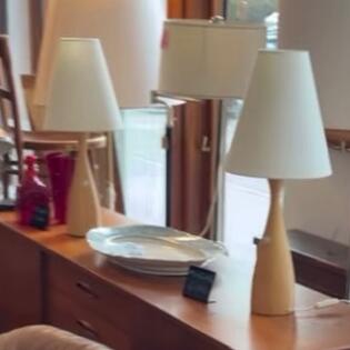 Set Tischlampen