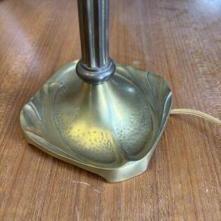 Jugendstil Leuchte Messing