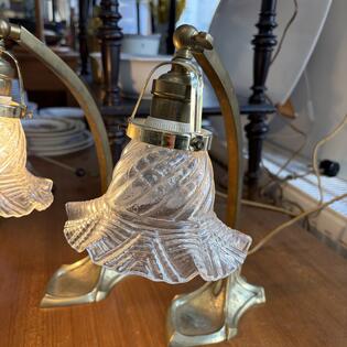 Jugendstil Leuchten Set